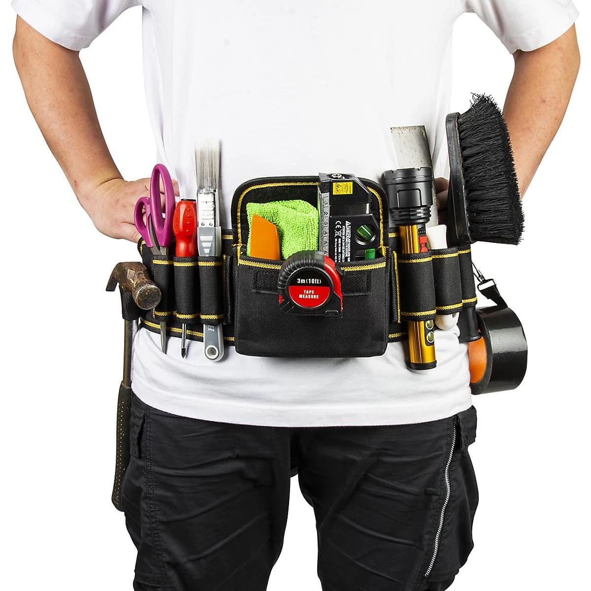 Electrician tool belt and equipment